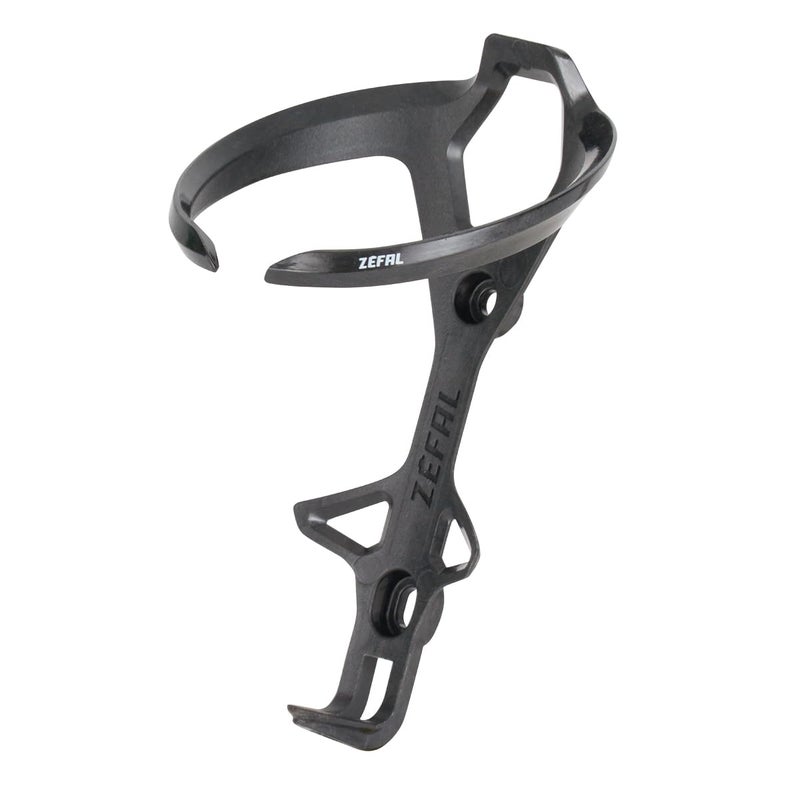 Zefal Pulse L2 Carbon Bottle Cage â€“ Black â€“ Ultralight 18 g Injected Carbon Fiber Design with Top-Load Access, Universal 72â€“76 mm Fit, 7075 T6 Aluminum Screws Included - Image 1